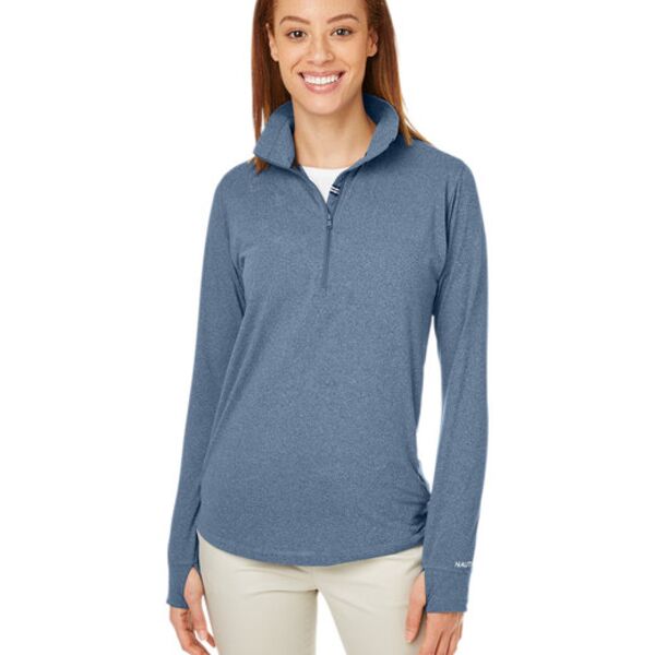 Ladies' Saltwater Quarter-Zip Pullover Thumbnail