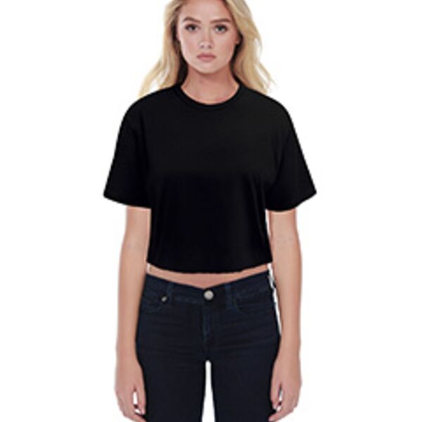 Ladies' Crop Boyfriend T-Shirt Thumbnail